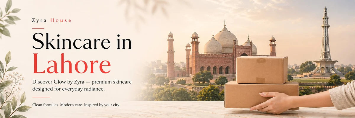 Glow by Zyra Skincare Delivery Lahore — UK-Based Dermatologist-Tested