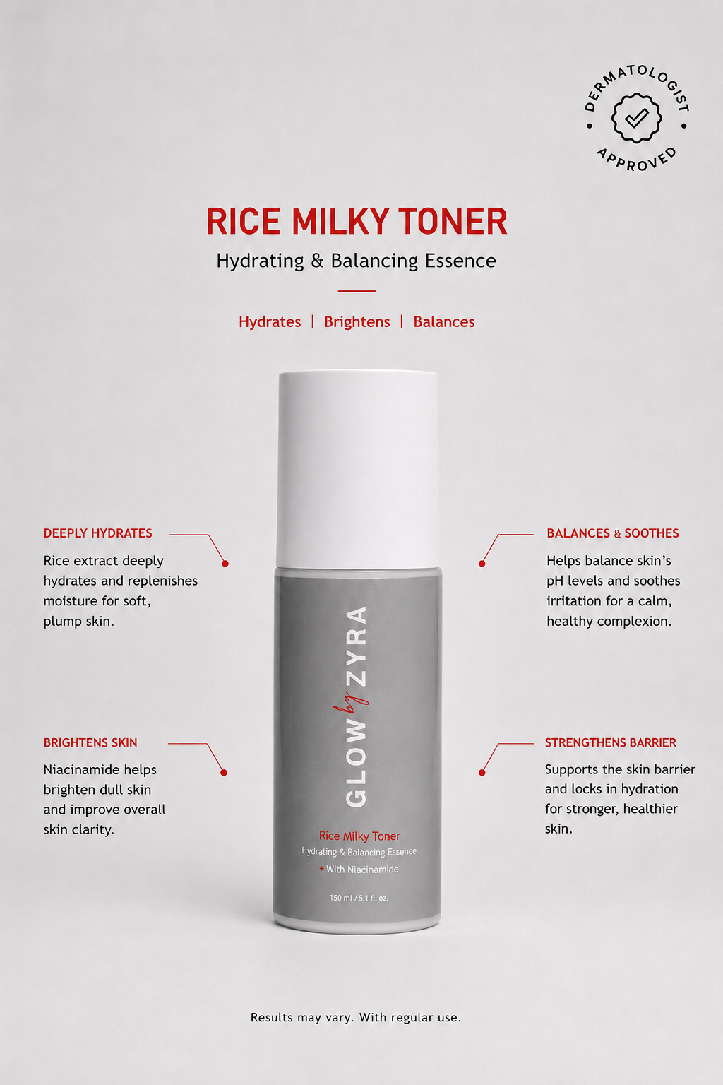 Rice Milky Toner by Zyra
