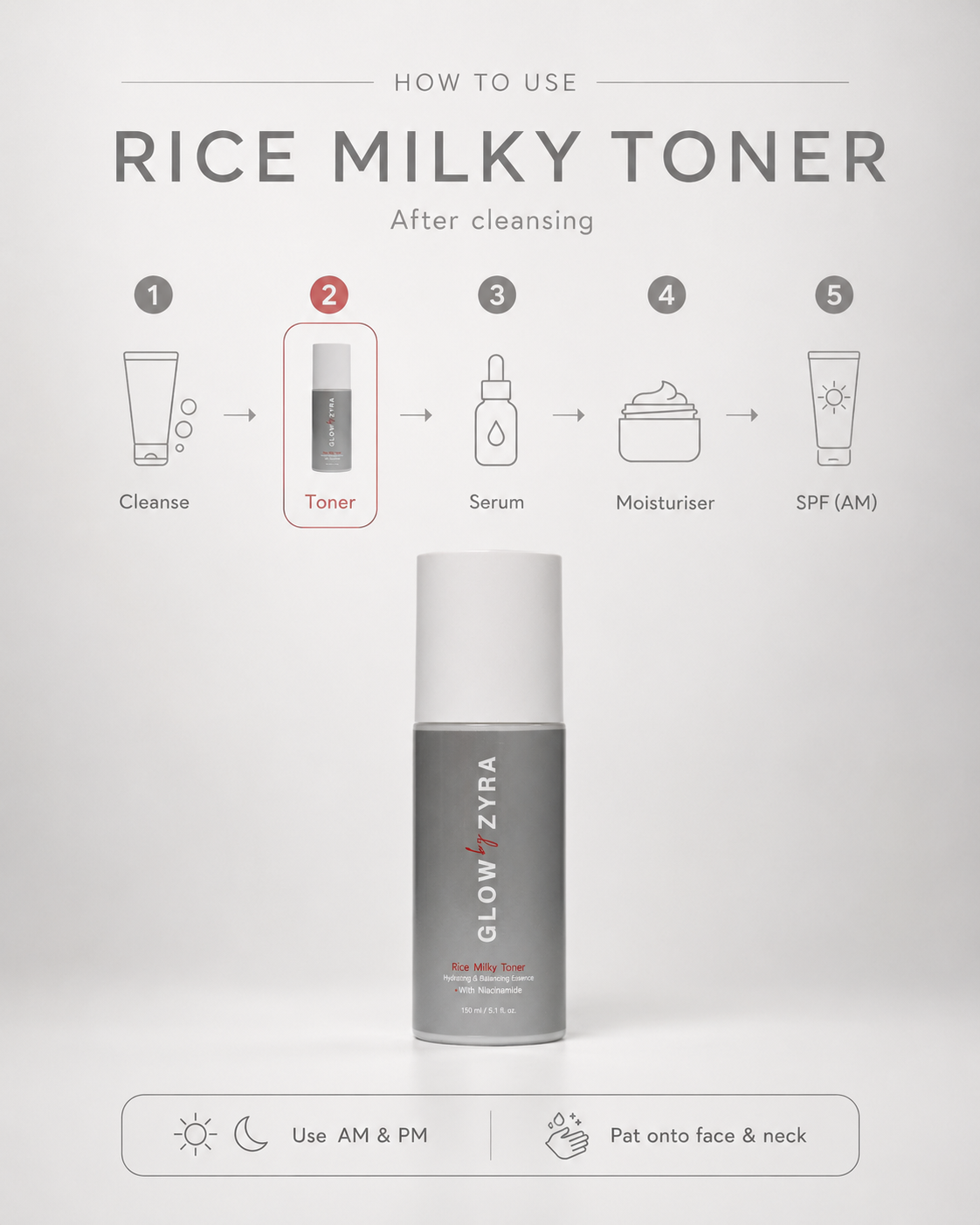Rice Milky Toner by Zyra