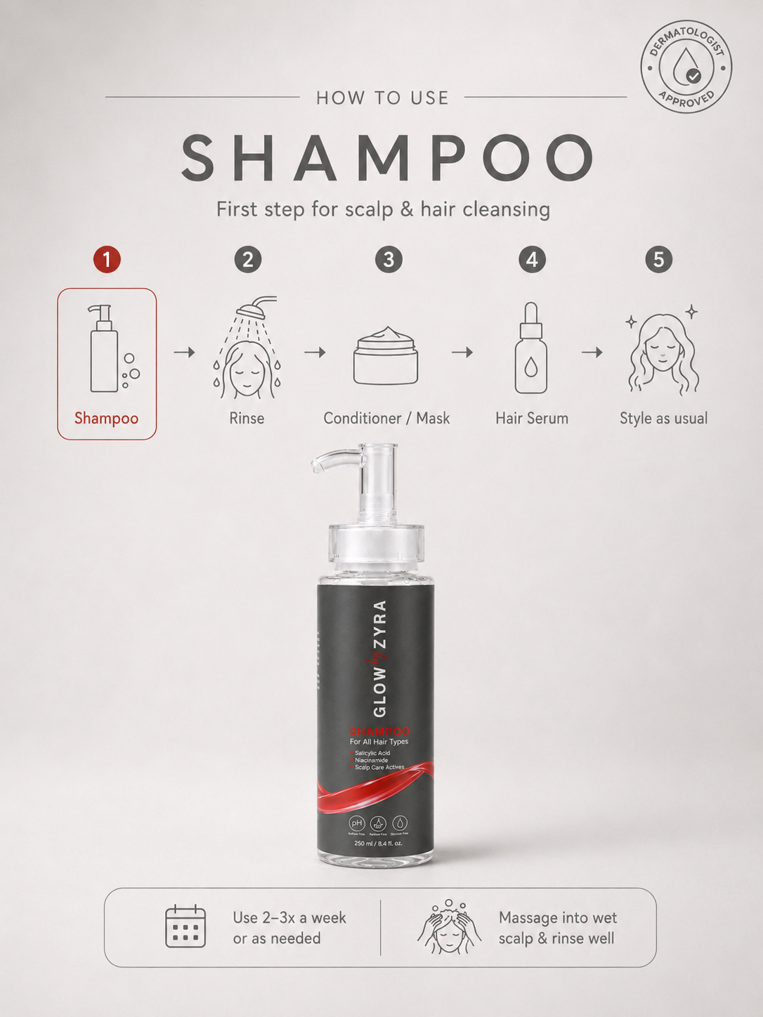 Scalp Clarifying Shampoo by Zyra
